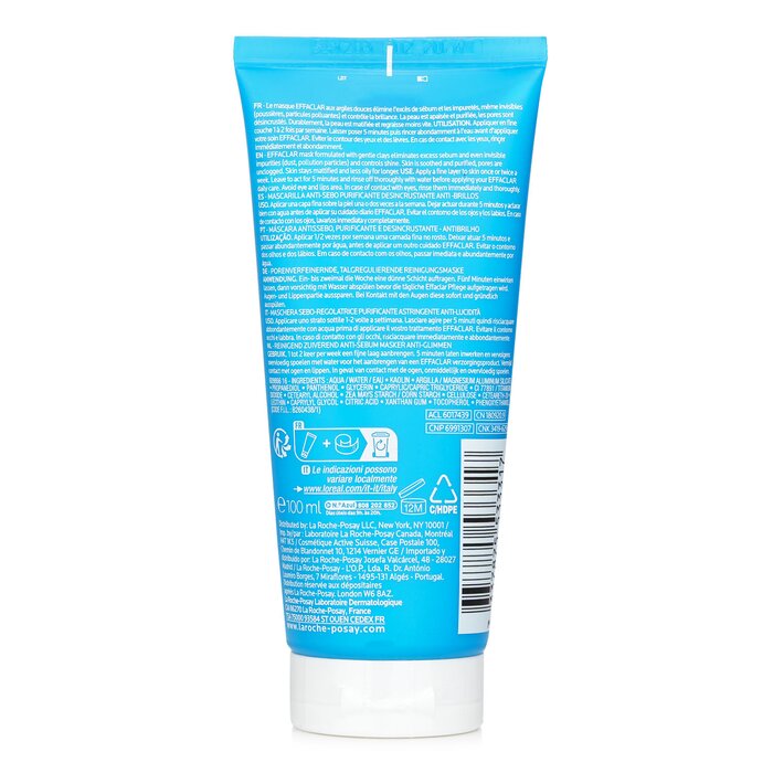 LA ROCHE POSAY - Effaclar Unclogging Purifying Sebo-Controlling Mask