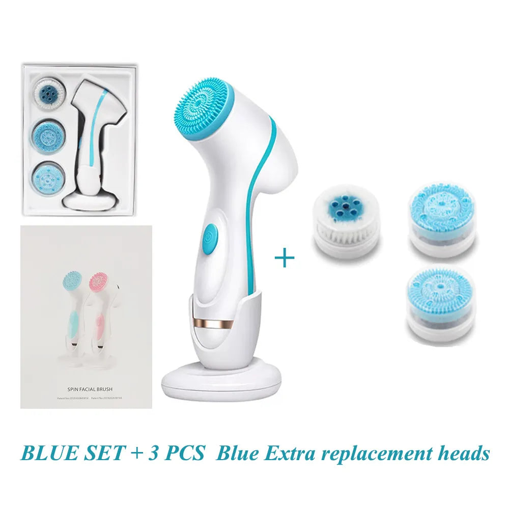 Sonic Facial Cleansing Brush & Spa System