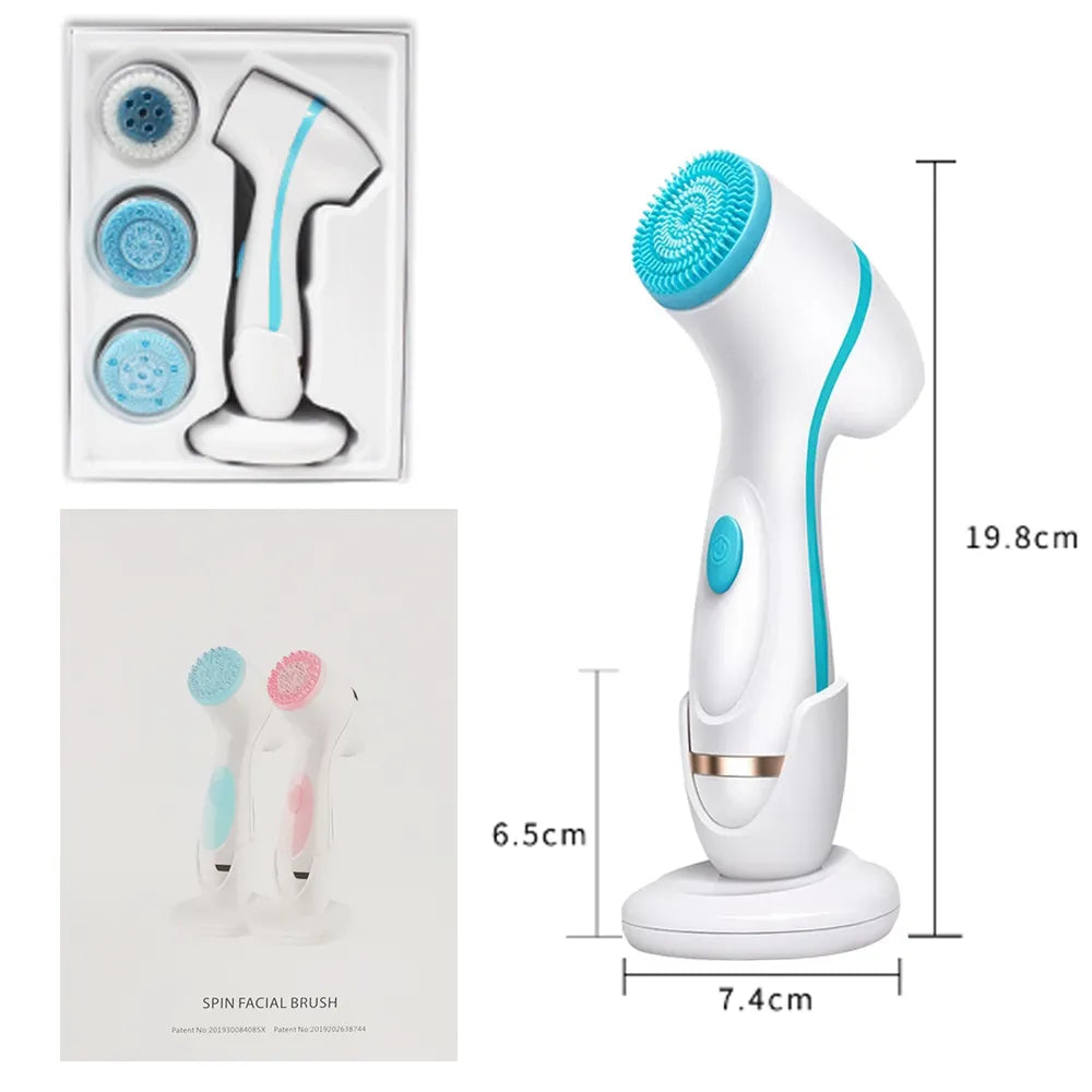 Sonic Facial Cleansing Brush & Spa System