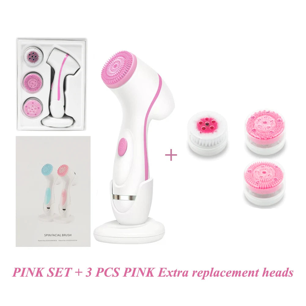 Sonic Facial Cleansing Brush & Spa System