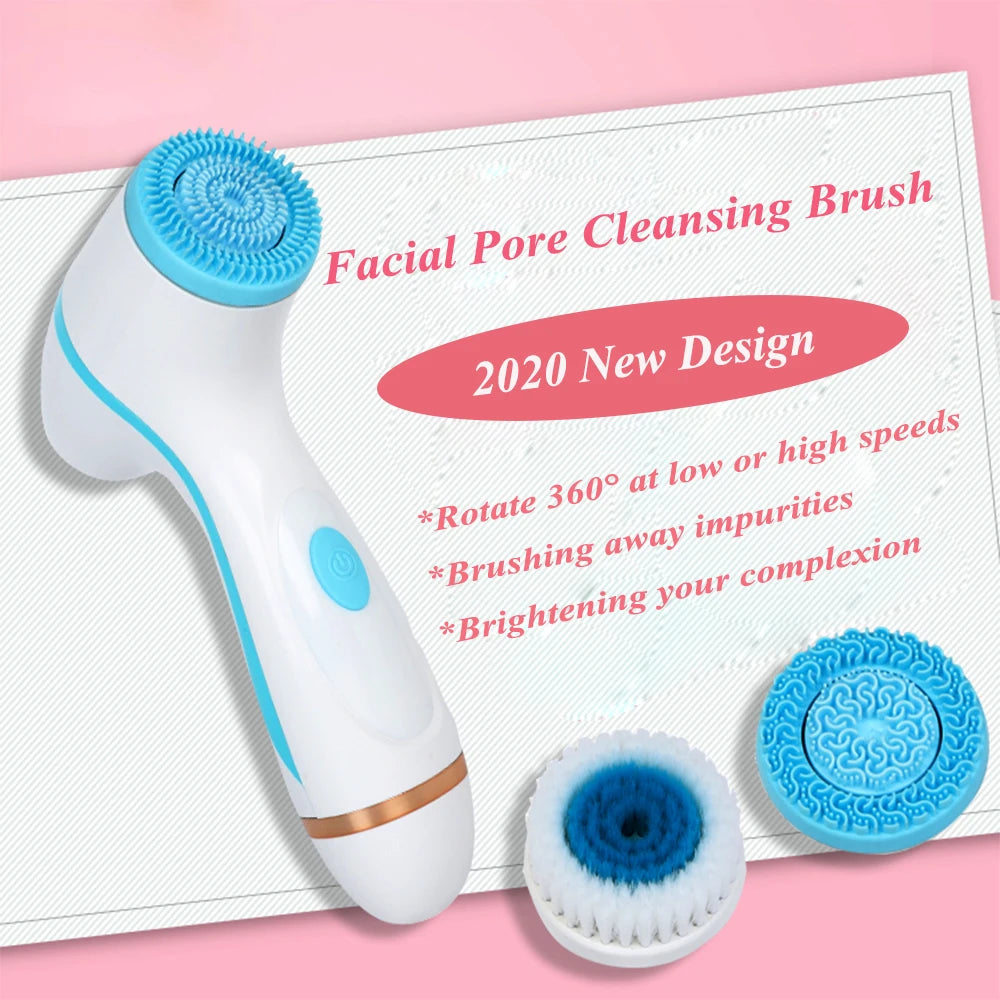 Sonic Facial Cleansing Brush & Spa System