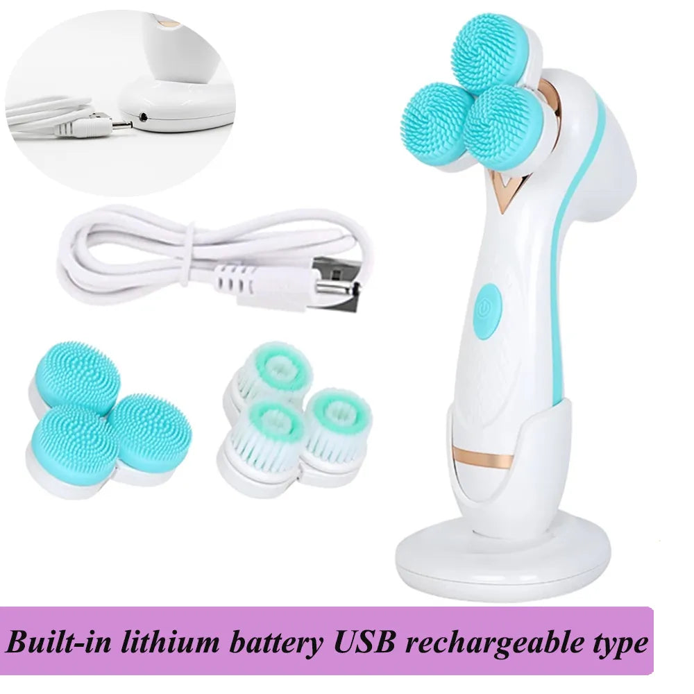 Sonic Facial Cleansing Brush & Spa System