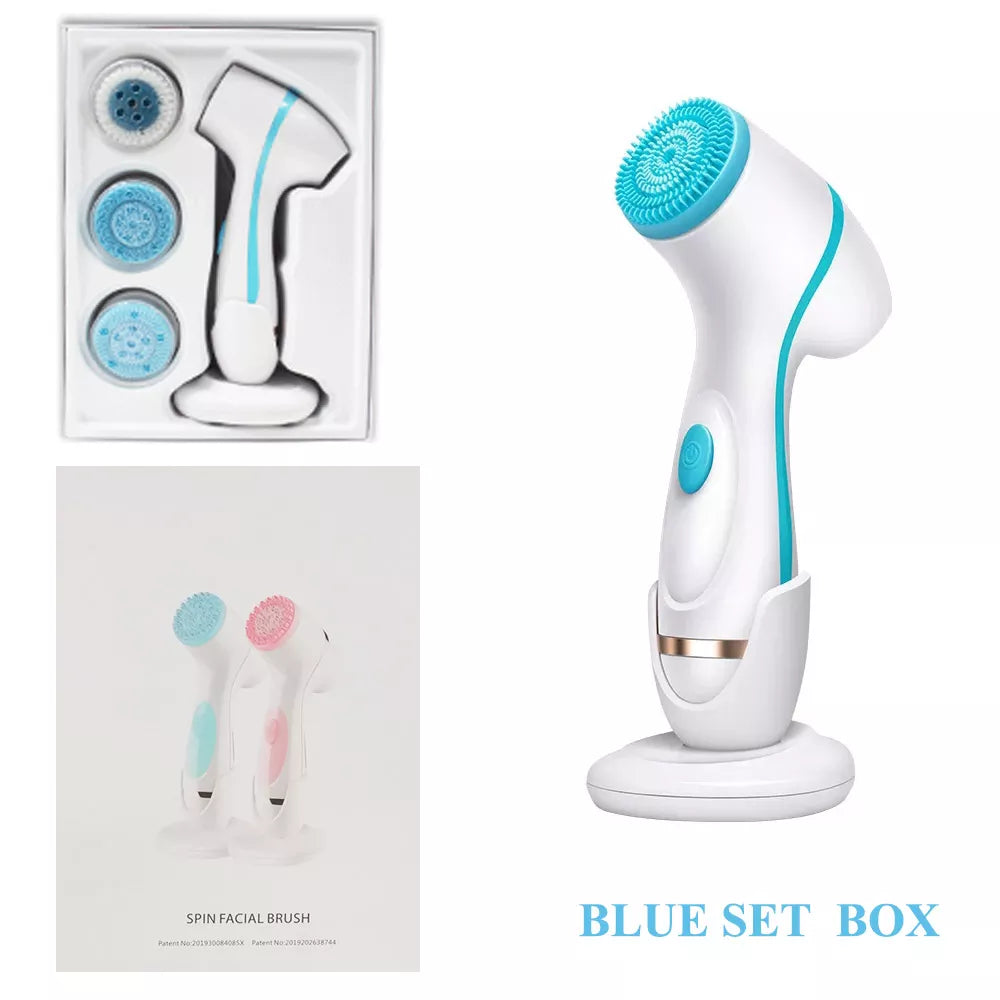 Sonic Facial Cleansing Brush & Spa System
