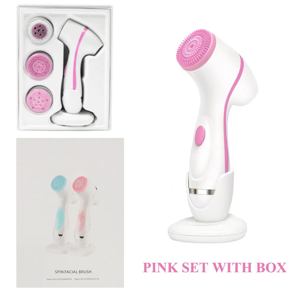 Sonic Facial Cleansing Brush & Spa System