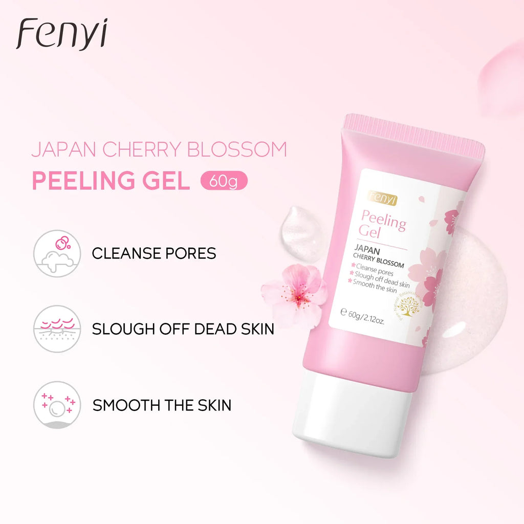 Sakura Deep Cleaning Exfoliating Face Gel 60g