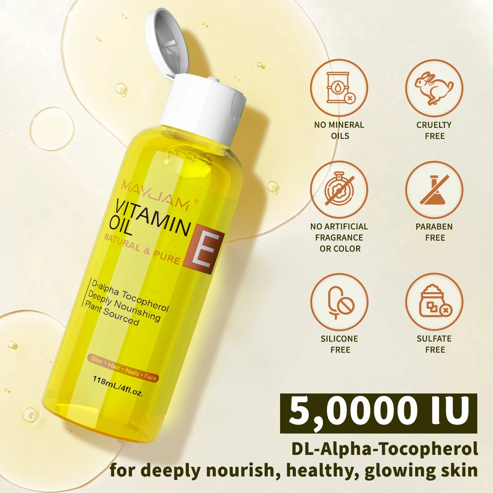 MAYJAM Vitamin E Moisturizing Face Oil