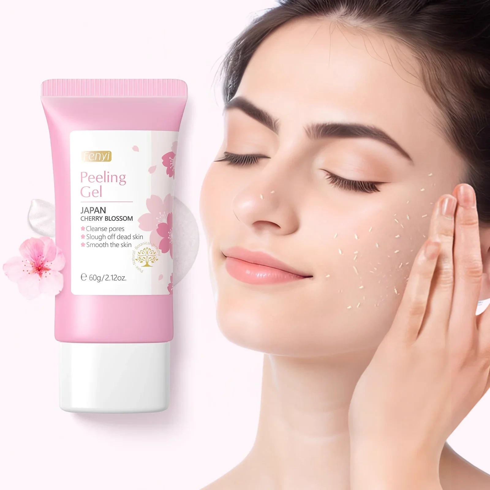 Sakura Deep Cleaning Exfoliating Face Gel 60g