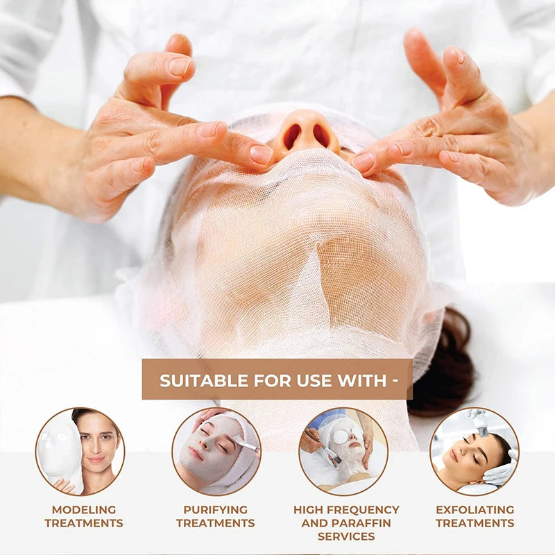 Ultra-Thin Cotton Disposable Facial Gauze Masks