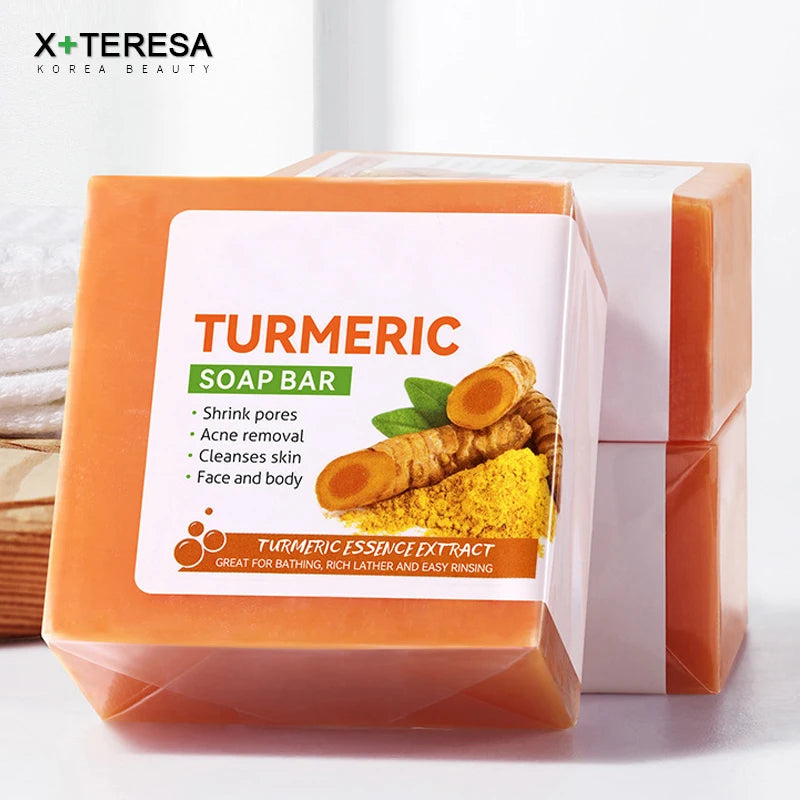 Handmade Turmeric Brightening Face & Body Soap