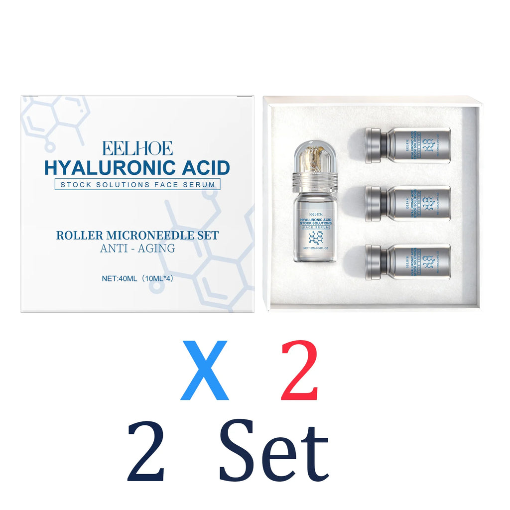 Niacinamide Microneedle Serum Kit with 0.25mm Roller