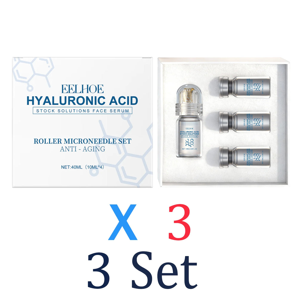 Niacinamide Microneedle Serum Kit with 0.25mm Roller