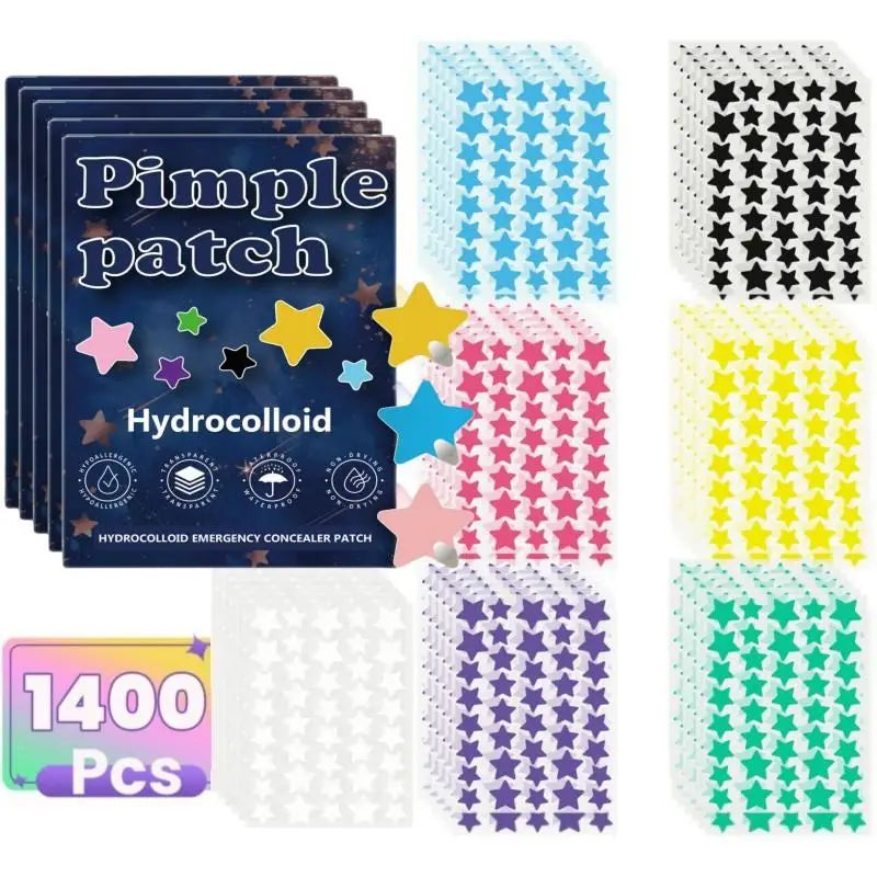 200/400片黑星痘痘贴 超薄水胶体覆盖