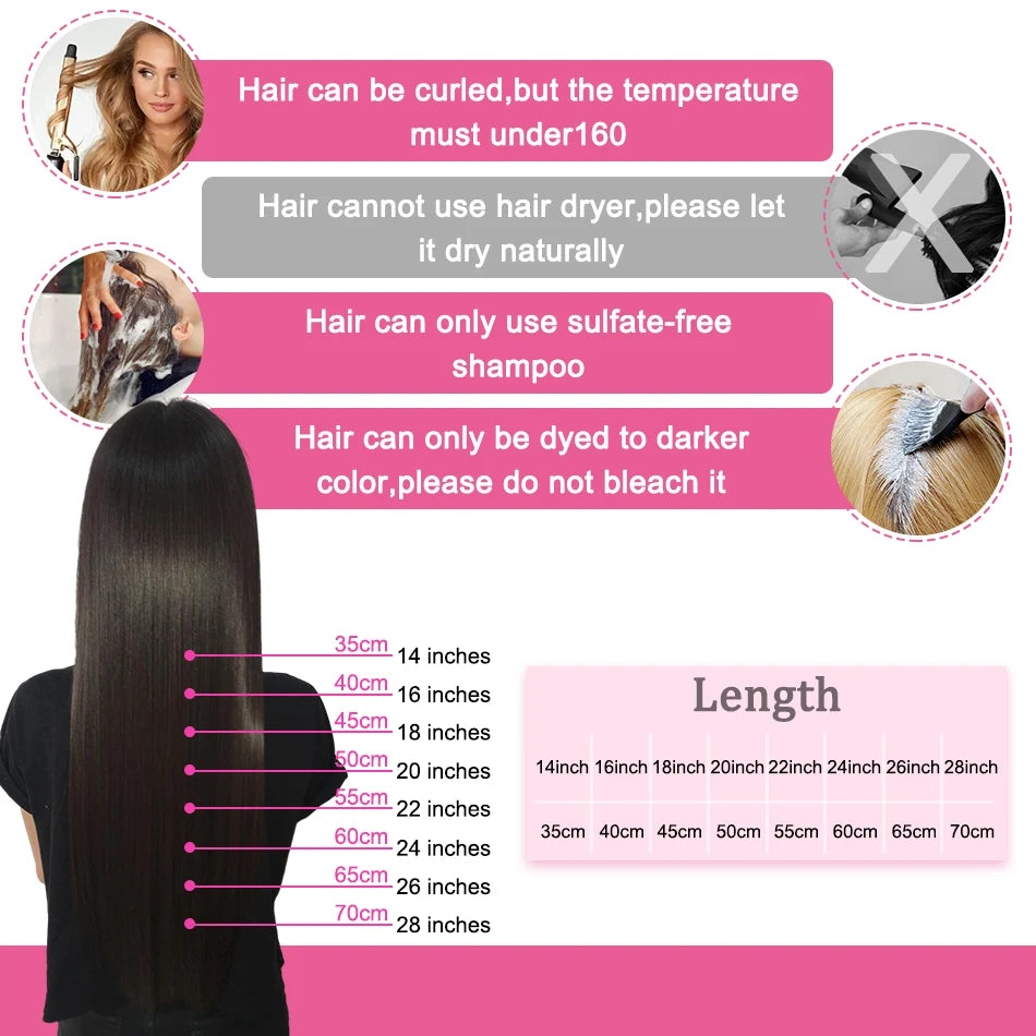 PLADIO I Tip Echthaar Extensions Keratinkapsel 12-26 Zoll