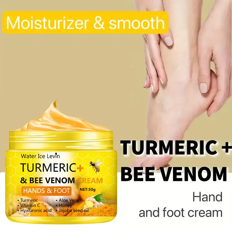 Turmeric Bee Venom Foot & Hand Repair Cream 50g