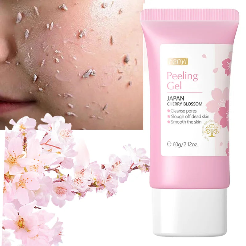 Sakura Deep Cleaning Exfoliating Face Gel 60g