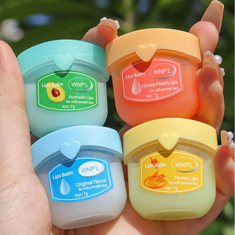 4/6/8pc Plant-Based Moisturizing Lip Balm Set