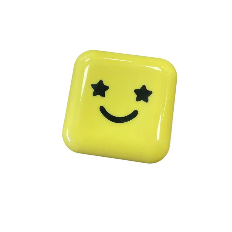 Yellow Star Acne Patches with Mirror Storage Box