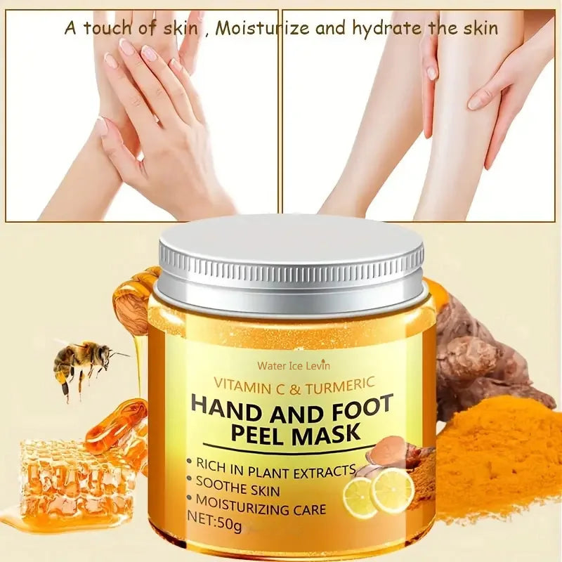 Vitamin C & Turmeric Hand and Foot Wax Mask