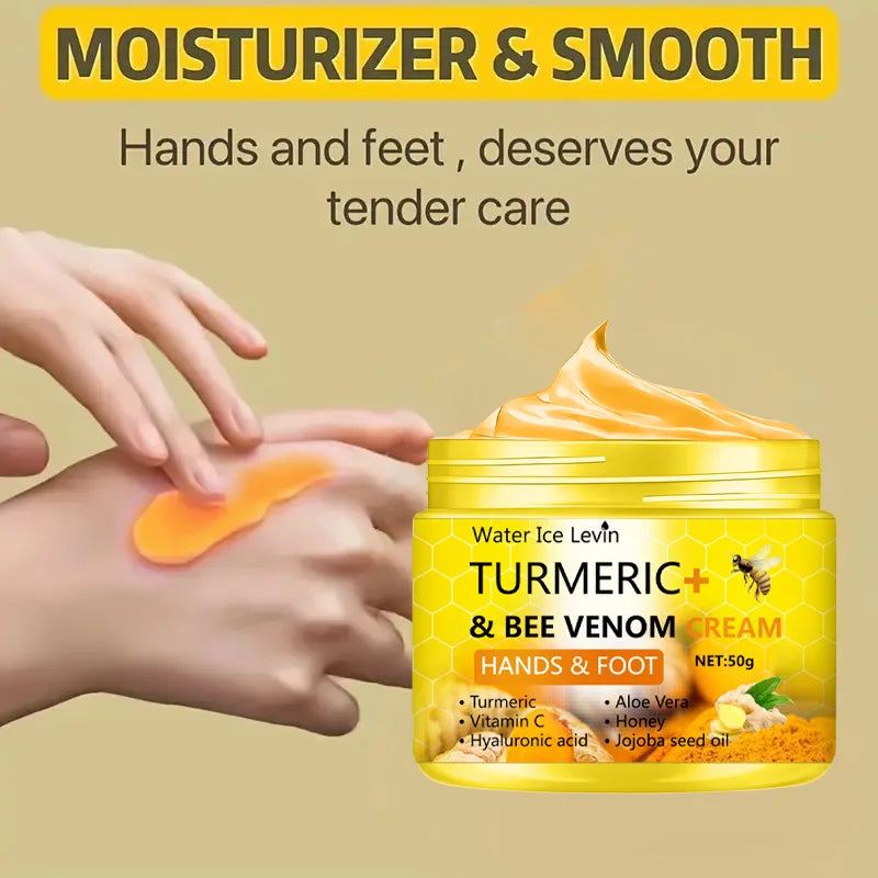 Turmeric Bee Venom Foot & Hand Repair Cream 50g