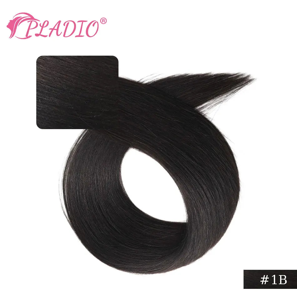 PLADIO I Tip Echthaar Extensions Keratinkapsel 12-26 Zoll