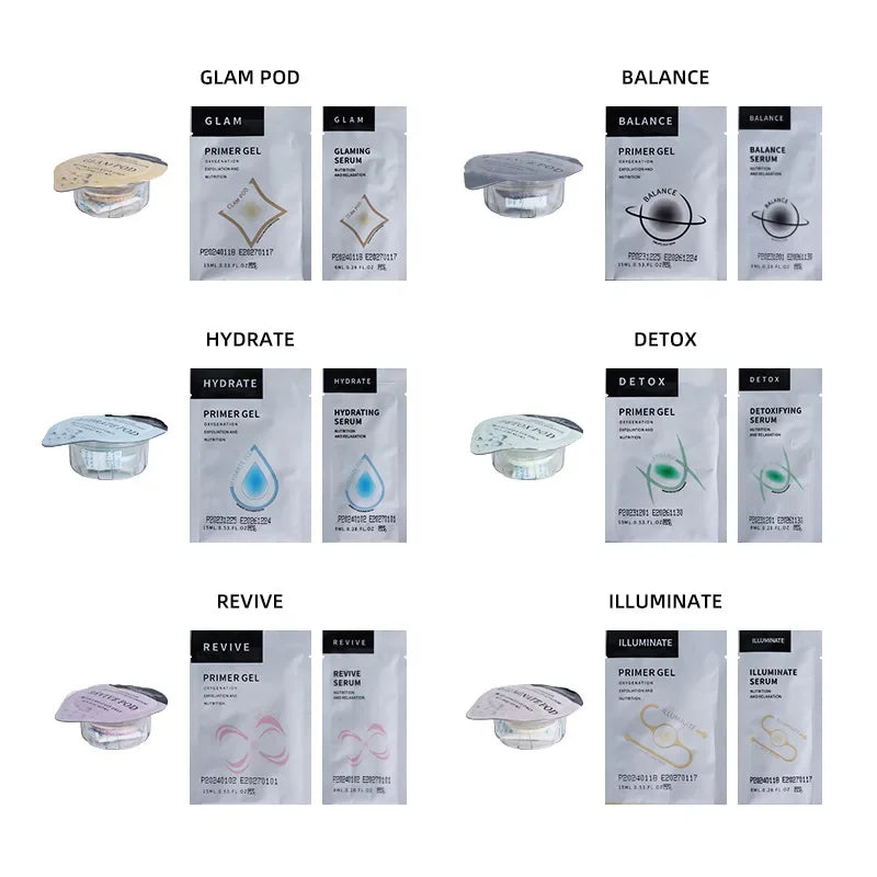 7-Type Oxygen Jet Spa Facial Bubble Gel Device