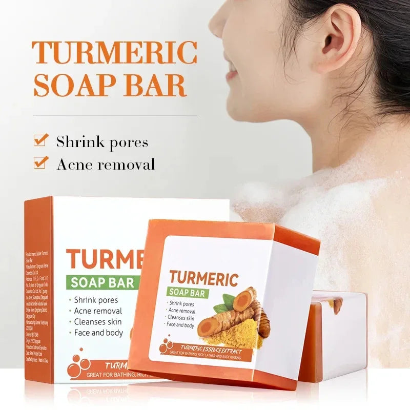 Handmade Turmeric Brightening Face & Body Soap