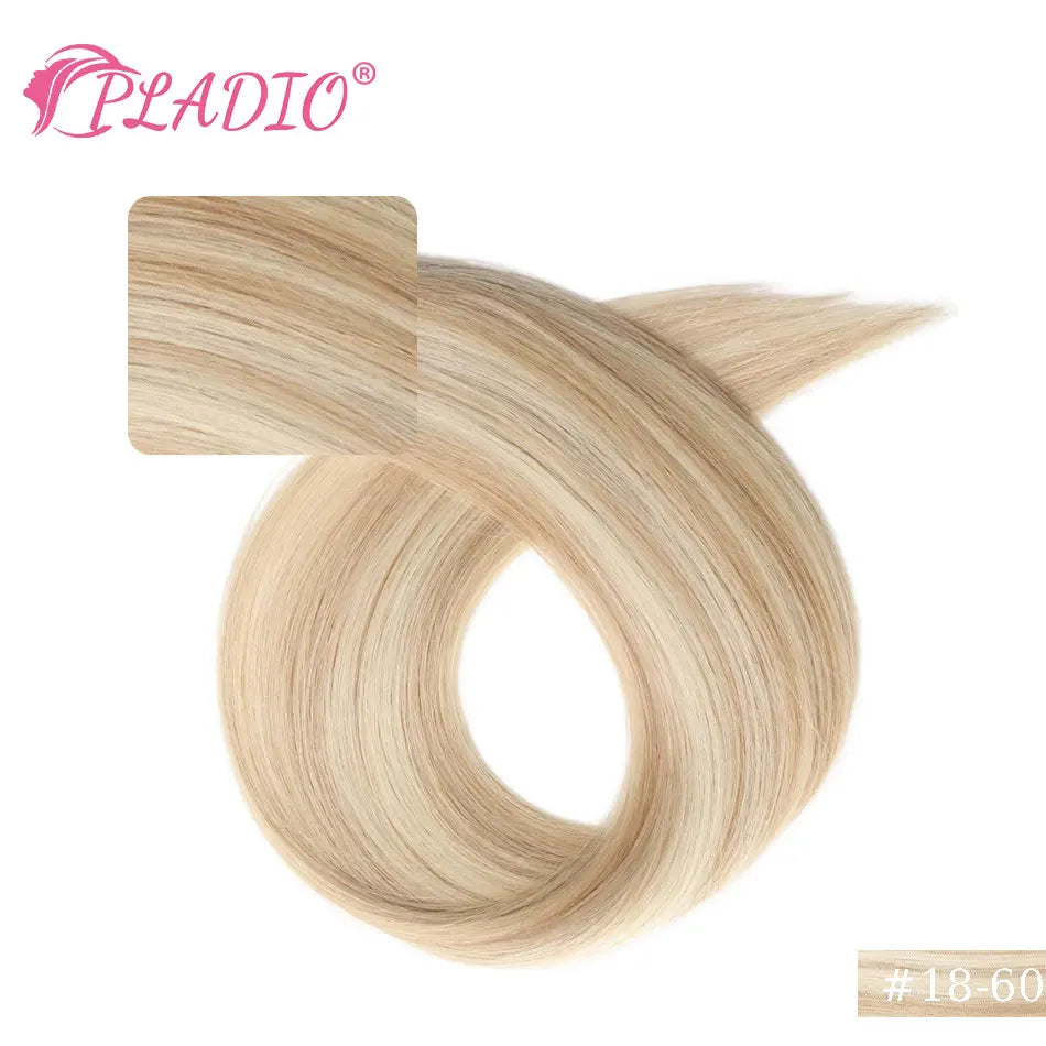 PLADIO I Tip Echthaar Extensions Keratinkapsel 12-26 Zoll