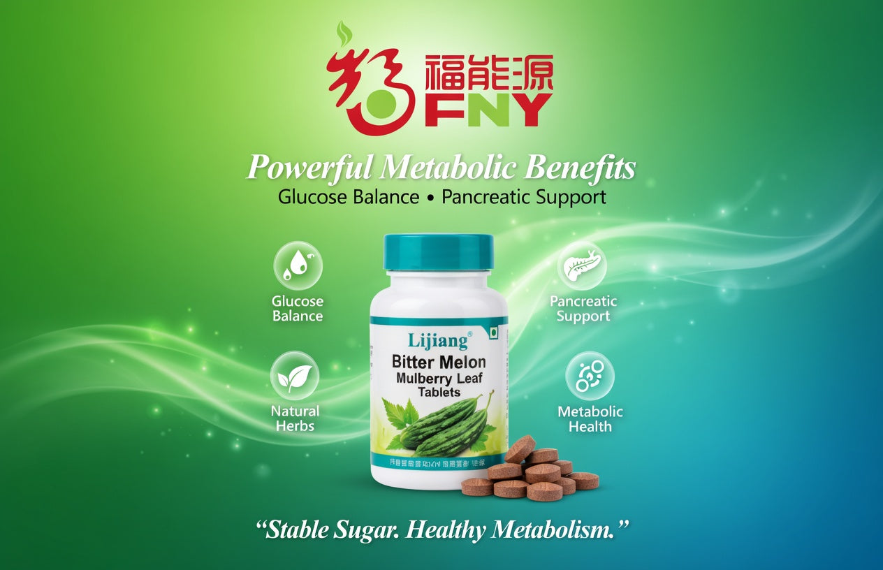 Lijiang™ Bittermelonen- & Maulbeerblatt-Tabletten zur Glukoseunterstützung