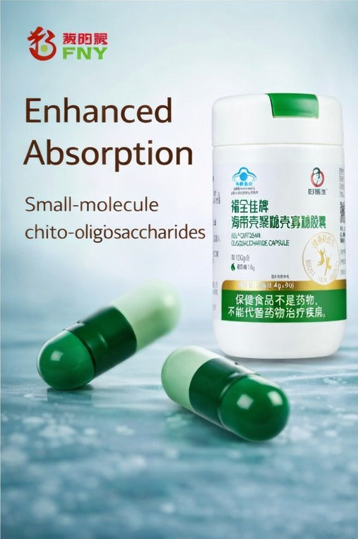 Wellness-Produkt: Kelp Chitosan Chito-Oligosaccharid-Kapseln