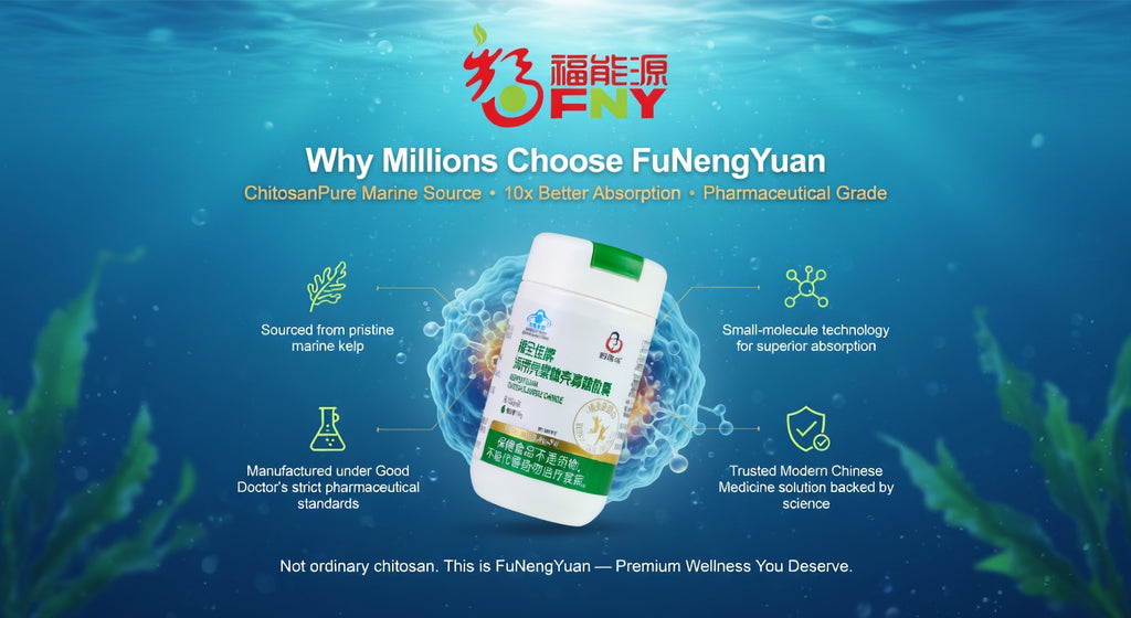 Wellness-Produkt: Kelp Chitosan Chito-Oligosaccharid-Kapseln