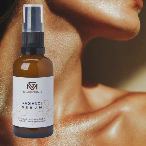 Radiance Serum With Plant Based Vitamin C & a + Hyaluronic Acid.