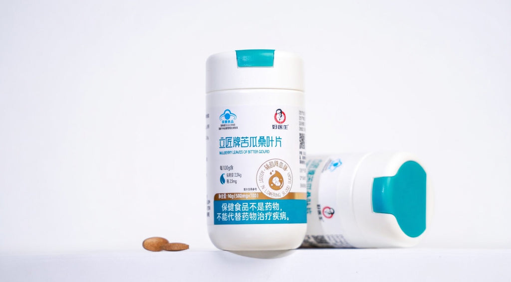 Lijiang™ Bittermelonen- & Maulbeerblatt-Tabletten zur Glukoseunterstützung